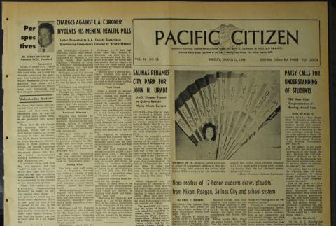 Pacific Citizen, Vol 68, No. 12 (March 21, 1969) (ddr-pc-41-12)