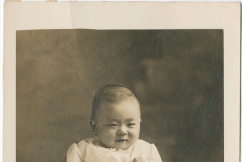 Portrait of Henry Okagaki as a baby (ddr-densho-338-93)