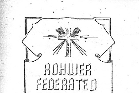 Rohwer Federated Christian Church bulletin (June 3, 1945) (ddr-densho-143-353)