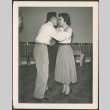 Couple playing a party game (ddr-densho-293-131)