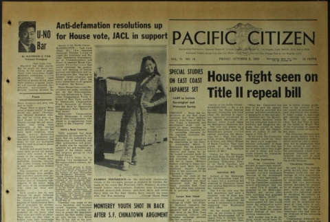 Pacific Citizen, Vol. 71, No. 14 (October 2, 1970) (ddr-pc-42-39)