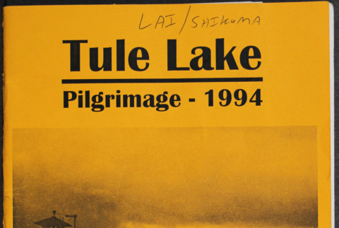 Tule Lake Pilgrimage Program 1994 (ddr-densho-530-2)