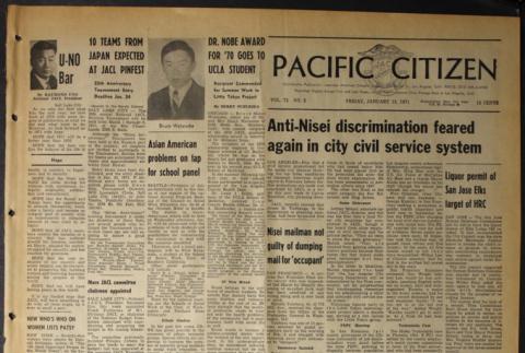 Pacific Citizen, Vol. 72, No. 2 (January 15, 1971) (ddr-pc-43-2)