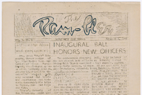 The Ram-bler Vol. 5 No. 1 (February 9, 1945) (ddr-densho-484-27)