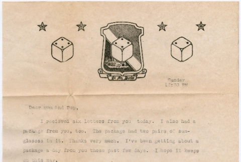 Letter from Tadashi Ishida to Mr. & Mrs. Y Ishida (ddr-densho-535-340)