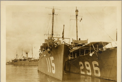 Navy ships in a harbor (ddr-njpa-13-396)