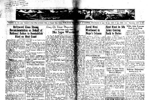 Colorado Times Vol. 31, No. 4347 (August 9, 1945) (ddr-densho-150-59)