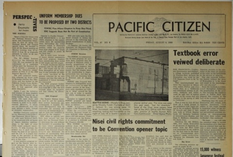 Pacific Citizen, Vol. 67, No. 6 (August 9, 1968) (ddr-pc-40-32)