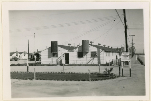 View of an entrance sign (ddr-densho-37-1030)