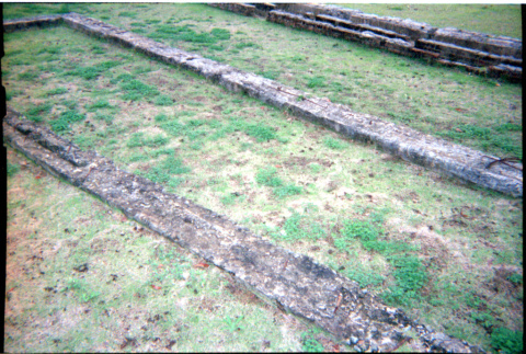 Building ruins at Nagasaki Peace Park (ddr-densho-426-542)