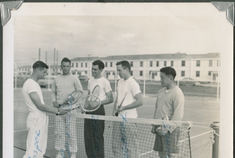 The Ladd A.F.B. tennis team (ddr-densho-321-436)