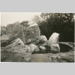 Landscape boulders and pond in Saint Martin (ddr-densho-377-37)