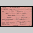 Notice of assignment, Form WRA-21, George Nagumo (ddr-csujad-55-918)
