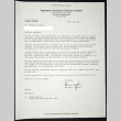 Letter to Clayburn Lovelace from William Yoshino (ddr-chijacl-1-496)