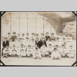 Portrait of team in baseball uniforms (ddr-densho-326-244)