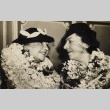 Helen Keller and Polly Thomson arriving in Hawai'i (ddr-njpa-1-751)