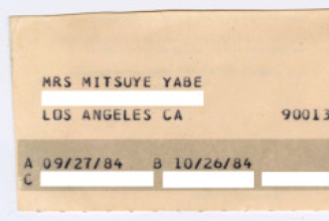 Voter Registration Card (ddr-ohs-1-6)