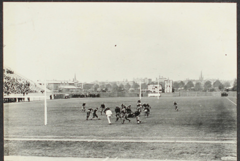 Football game at Harvard University Stadium (ddr-densho-355-706)