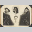 Man and three women (ddr-densho-542-132)