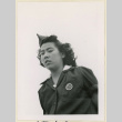 Hatsuko Uwamoto in her Girl Scout uniform (ddr-densho-37-1146)