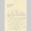Letter from G. and Fumi Inokuma to Henri and Tomoye Takahashi (ddr-densho-422-65)