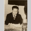 Chen Gongbo preparing a speech (ddr-njpa-1-118)