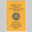 AFL-CIO Official Five-Year Membership Book (ddr-densho-474-82)