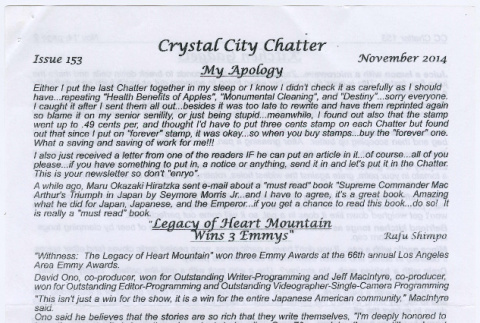 Crystal City Chatter Issue 153 (ddr-densho-537-121)