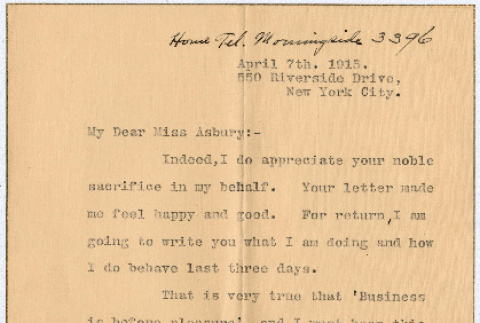 Letter to Miss Asbury from Thomas Rockrise (ddr-densho-335-135)