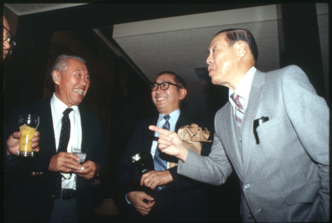 Four men with drinks (ddr-densho-1007-730)