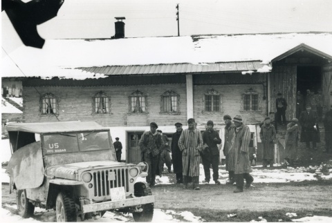 Survivors of the Dachau death march (ddr-densho-22-134)