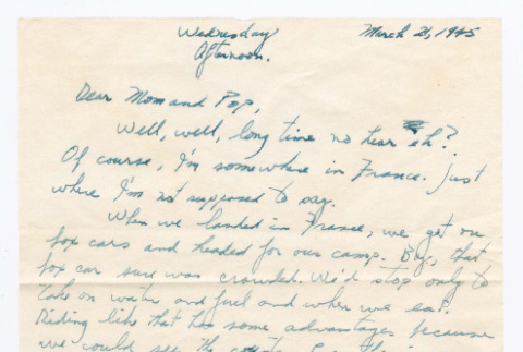 Letter from Tadashi Ishida to Mr. & Mrs. Y Ishida (ddr-densho-535-157)