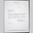 Letter to William Doi from Perry Miyake (ddr-chijacl-1-25)