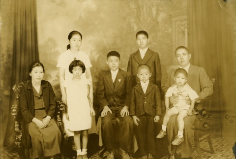 Okabe Family portrait (ddr-manz-5-19)