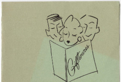 Flyer from Giftwares marketing magazine (ddr-densho-424-216)