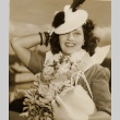 Woman arriving in Hawai'i (ddr-njpa-1-295)