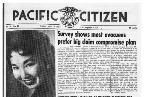 The Pacific Citizen, Vol. 38 No. 25 (June 18, 1954) (ddr-pc-26-25)