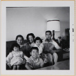 Hardy, Yoshiko, William, Susan and Leslie Shiomi with unidentified woman (ddr-densho-522-502)