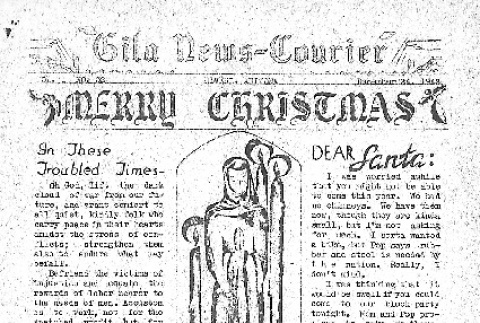 Gila News-Courier Vol. I No. 32 (December 24, 1942) (ddr-densho-141-32)