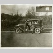 Family in front of car (ddr-densho-182-59)