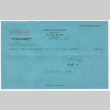Automobile Insurance paperwork (ddr-densho-501-387)