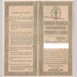 United States Government Thrift Card for earning a War Savings Certificate during WWI (ddr-densho-329-972)