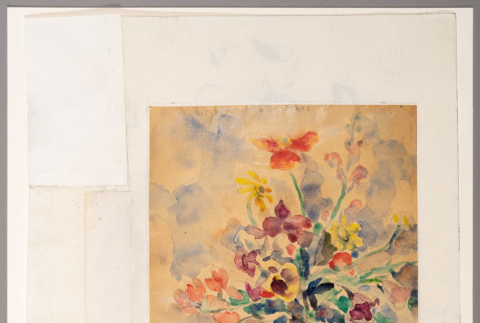 Tule Lake (flowers in blue vase) (ddr-janm-14-1)