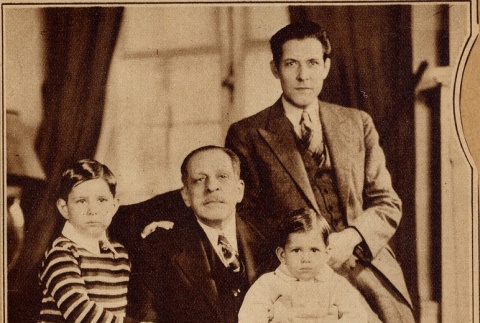 Manuel Marquez Sterling with his family (ddr-njpa-1-1786)
