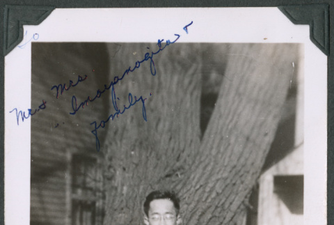 Signed photo of a man in uniform (ddr-densho-483-1164)