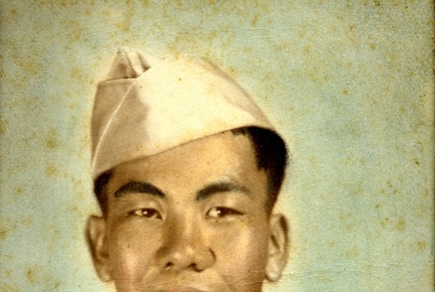 Military portrait of Danny Y. Teruya (ddr-densho-22-266)