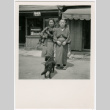 Two women and two dogs (ddr-densho-348-18)