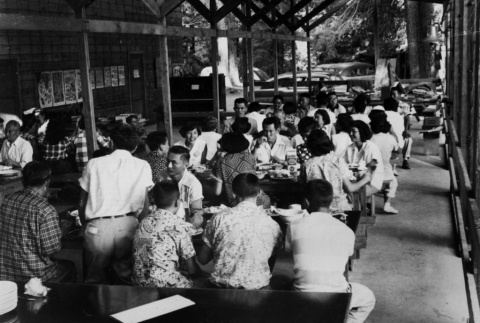 Campers in the mess hall (ddr-densho-336-79)