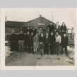 A group in front of Fire Station No. 1 (ddr-densho-296-23)