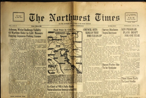 The Northwest Times Vol. 2 No. 37 (April 28, 1948) (ddr-densho-229-105)